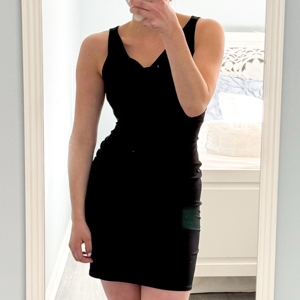 Vintage Moda International Little Black Mini Dress